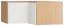 Corner Wardrobe Top Attachment Arbolita 18 | Oak / White | 45 x 102 x 104 cm | Soft Close