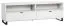 Chiflero 36 TV Base Unit | White | 56 x 180 x 47 cm | Soft Touch Finish | Modern Design