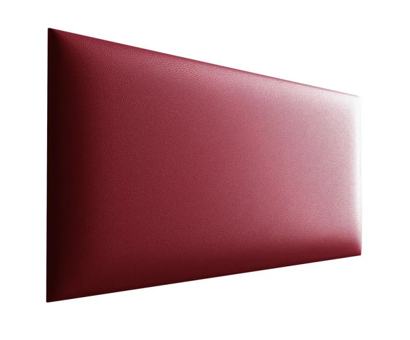 Upholstery Panels Set of 10 | Red Imitation Leather | 70 x 30 cm | Easy-Clean & Stylish