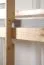 Children's Bunk Bed Solid Pine Wood Natural A16 | 90 x 200 cm | Divisible | Includes Slatted Frames and Ladder