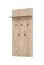 Entrance Hall Wardrobe with Five Hooks | Oak Grey | One Shelf | ABS Edges | 137 x 67 x 19.5 cm | Vracar 08