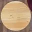 Stool pine solid wood natural 004 - Dimensions: 45 x 35 cm (H x Ø)