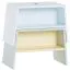 Children's Stool Irlin 04 | White / Blue | 31 x 46 x 25 cm | Modern Storage Solution