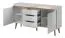 Chest of Drawers Cathcart 07 | Oak Riviera & White | 83 x 160 x 40 cm | 4 Compartments | Modern Storage