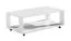 Dakoro 109 Coffee Table | White High Gloss | 40 x 105 x 60 cm | Modern, Mobile Living Room Table