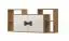 Youth Wall Unit Garian 12 | Oak/White/Grey | 53 x 120 x 32 cm | Modern Storage Solution