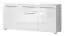 Dresser Garim 6, Colour: White high gloss - 85 x 180 x 45 cm (h x w x d)