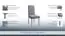 Chair Maridi 117, Colour: Grey / White, part solid wood - Measurements: 97 x 45 x 56 cm (H x W x D)