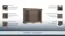 Display case Sentis 12, Colour: Dark Brown - 117 x 158 x 46 cm (h x w x d)