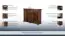 Sideboard Sentis 13, Colour: Dark Brown - 117 x 158 x 46 cm (h x w x d)