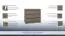 Dresser Selun 04, Colour: Oak truffle - 80 x 90 x 43 cm (h x w x d)