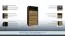 Dresser Selun 21, Colour: Oak dark brown / Grey - 103 x 50 x 46 cm (h x w x d)