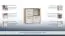 Chest of drawers Palpala 05, Colour: Oak Sonoma / White - 75 x 80 x 35 cm (h x w x d)