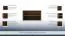 Suspended rack / Wall shelf Catamarca 10, Colour: Nut - 40 x 74 x 29 cm (h x w x d)