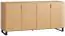 Dresser Patitas 04, Colour: Oak - Measurements: 78 x 160 x 47 cm (h x w x d)