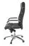XXL Apolo 30 Ergonomic Swivel Chair | Black/Chrome | Soft-Air Upholstery | Genuine Leather | Adjustable Multi-Block Mechanism | 120 kg Capacity