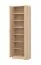 Shoe Cabinet Smeda 01 | Sonoma Oak | High Storage | 2 Doors | 7 Compartments | 191.5 x 60 x 33 cm