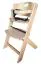 Matteo 17 High Chair | Partially Solid Beech | Adjustable Seat & Leg Rest | 81 x 45 x 51 cm