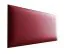 Upholstery Panels Set of 10 | Red Imitation Leather | 70 x 30 cm | Easy-Clean & Stylish