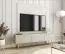 TV Cabinet Horsham 43 | Beige Ribbed Front | Gold Legs | Push-to-Open | 175 cm Wide