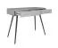 Dressing Table with Push-to-Open Function Horsham 67 | White | Two Drawers | Black Legs | ABS Edge Protection | 79 x 102 x 50 cm