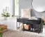 Bench with Storage Space | Solid Mango Wood | Black | 52 x 90 x 38 cm | Modern Hallway Seating