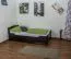 Children's Bed / Youth Bed Easy Premium Line K1/2n | 2 Drawers & Cover Panels | 90 x 200 cm Solid Beech Wood | Chocolate Brown