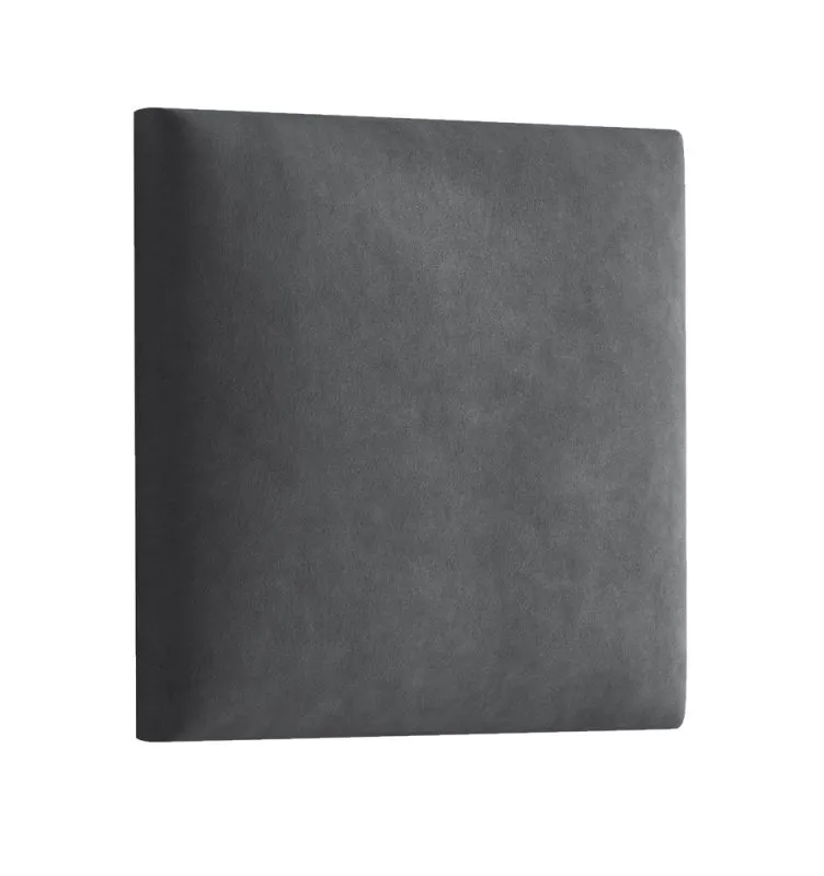Upholstery Panels Set of 10 | Anthracite Velour | 50 x 40 cm | Modern Wall & Bench Upgrade