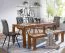 Solid Sheesham Wood Bench | Handcrafted | 140 x 35 x 45 cm | Unique Grain | Kitchen & Dining