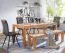 Solid Acacia Wood Kitchen Bench | Unique Grain | 45 x 120 x 35 cm | Space-Saving Seating