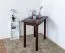 Solid Pine Table Walnut Finish Junco 226B | 50 x 90 cm | Modern Rectangular Design | Robust Craftsmanship