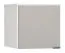 Attachment for single-door wardrobe Pantanoso 12, Colour: White / Grey - Measurements: 45 x 47 x 57 cm (H x W x D)