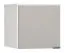 Wardrobe Top Attachment for Pantanoso 12 | White / Grey | 45 x 47 x 57 cm | Modern Design
