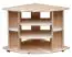 TV cabinet solid, natural pine wood Junco 208 - Dimensions 65 x 65 x 65 cm