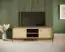 TV base unit in timeless Allegma 06 design, color: Scandi oak - Dimensions: 53 x 157 x 39.5 cm (H x W x D)