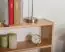 Shelf "Easy Furniture" S03, solid Natural beech wood - 59 x 54 x 20 cm (h x w x d)