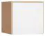 Attachment for single-door wardrobe Arbolita 16, Colour: Oak / White - Measurements: 45 x 47 x 57 cm (H x W x D)