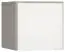 Attachment for single-door wardrobe Bellaco 16, Colour: Grey / White - Measurements: 45 x 47 x 57 cm (H x W x D)