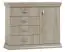 Wewak 05 chest of drawers, colour: Sonoma oak - Measurements: 98 x 120 x 42 cm (H x W x D)
