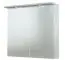 Bathroom - Mirror cabinet Bijapur 05, Colour: white glossy - 73 x 76 x 14 cm (H x W x D)