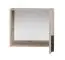 Top unit for Hinged door cabinet / Wardrobe Tripoli 01, Colour: Oak - Measurements: 40 x 47 x 54 cm (H x W x D)