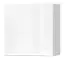 Suspended rack / Wall shelf Faleasiu 28, Colour: White - Measurements: 56 x 55 x 29 cm (H x W x D)