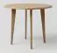 Dining table solid Oak Natural Aurornis 73 (round) - Measurements: 100 x 100 cm (W x D)