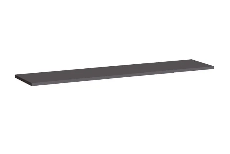 Wall Shelf Fardalen 35 | Grey | 1.8 x 180 x 20 cm | Laminated Wood | Modern Space-Saving Design
