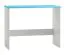 Desk solid pine wood white blue 009 - Dimensions 77 x 110 x 47 cm (H x B x T)