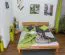 Futon Bed | Solid Oiled Beech Heartwood | 180 x 200 cm Lying Surface | Modern & Stable