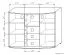 Chest of drawers Rabaul 07, colour: Sonoma oak - Measurements: 100 x 130 x 40 cm (H x W x D)