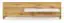 Suspended rack / Wall shelf Temecula 08, Colour: Oak / White - Measurements: 40 x 138 x 21 cm (H x W x D)