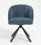 Swivel Chair Maridi 269, Colour: Blue - Measurements: 82 x 62 x 62 cm (H x W x D)