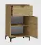 Chest of drawers "Kandalica" 01, Colour: Oak Artisan - Measurements: 85 x 50 x 40 cm (H x W x D)
